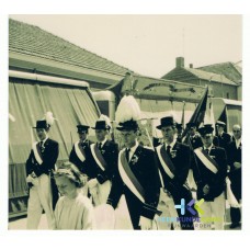 Processie Lobith Markt Schutters Gilde EMM Coll. HKR